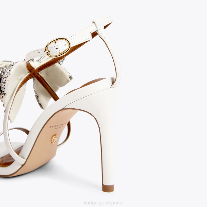 Kurt Geiger mujer sandalia con lazo london bromley 95 2LPR335 | calzados hueso